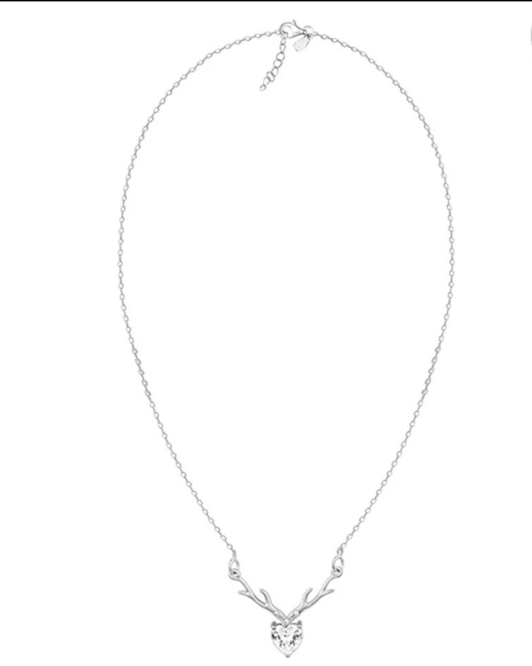 🦌 ​"My Deer Love" Antler Pendant Necklace 🦌