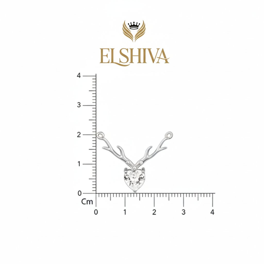 🦌 ​"My Deer Love" Antler Pendant Necklace 🦌