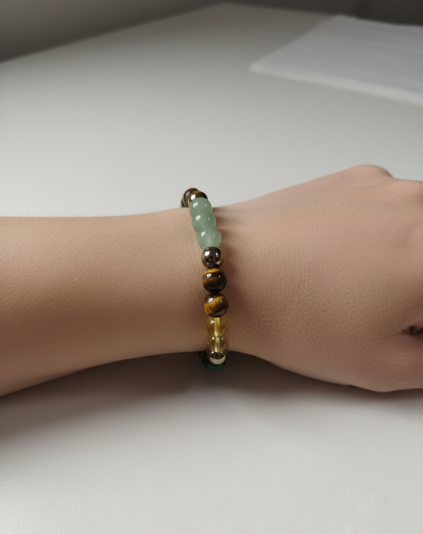 Money Shower Bracelet –Wealth Manifestation - Wealth Attraction Crystals for Abundance,Financial Success,Financial Blessings,Wealth & Luck.