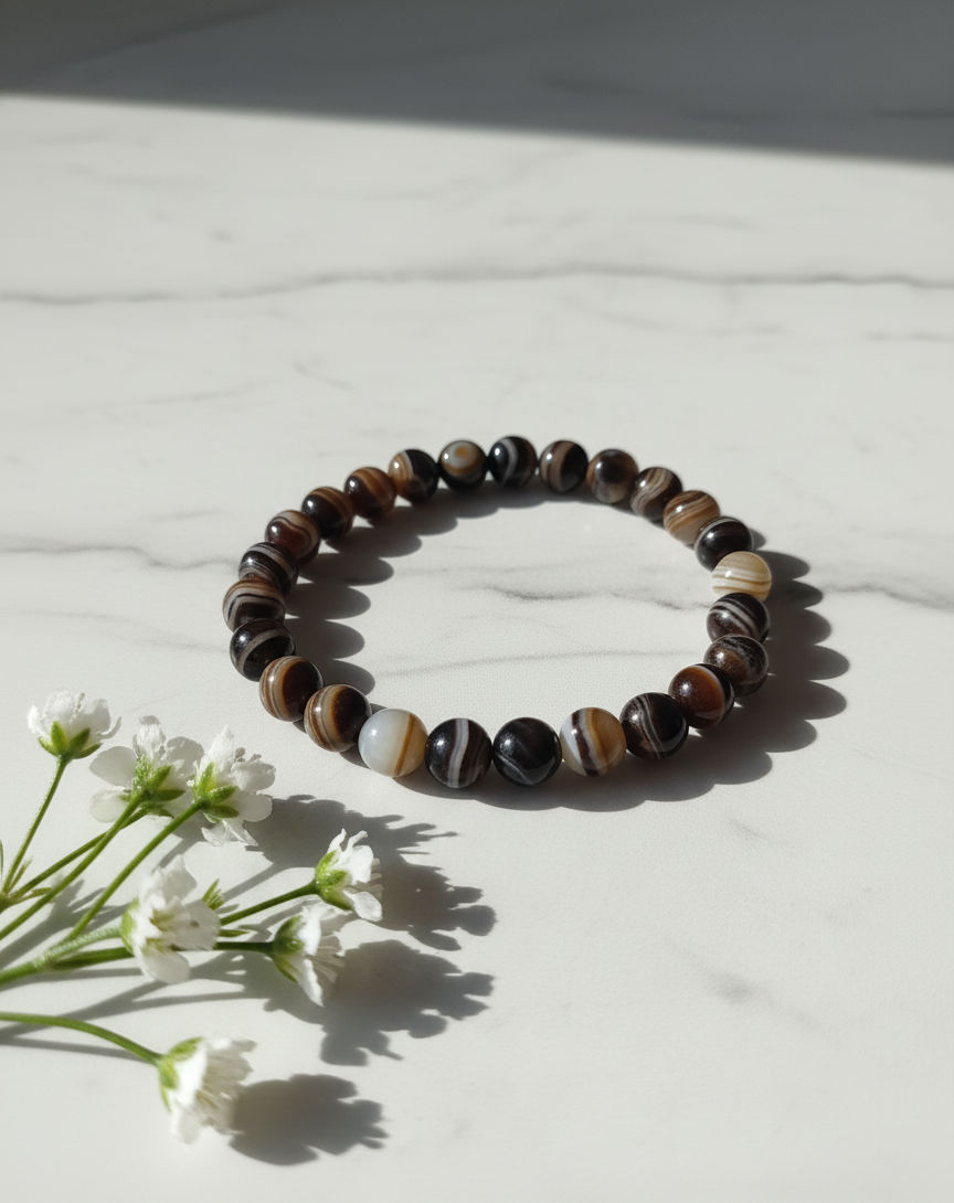 Sulemani Hakik Bracelet: Natural Agate Stone, Powerful Protection 
